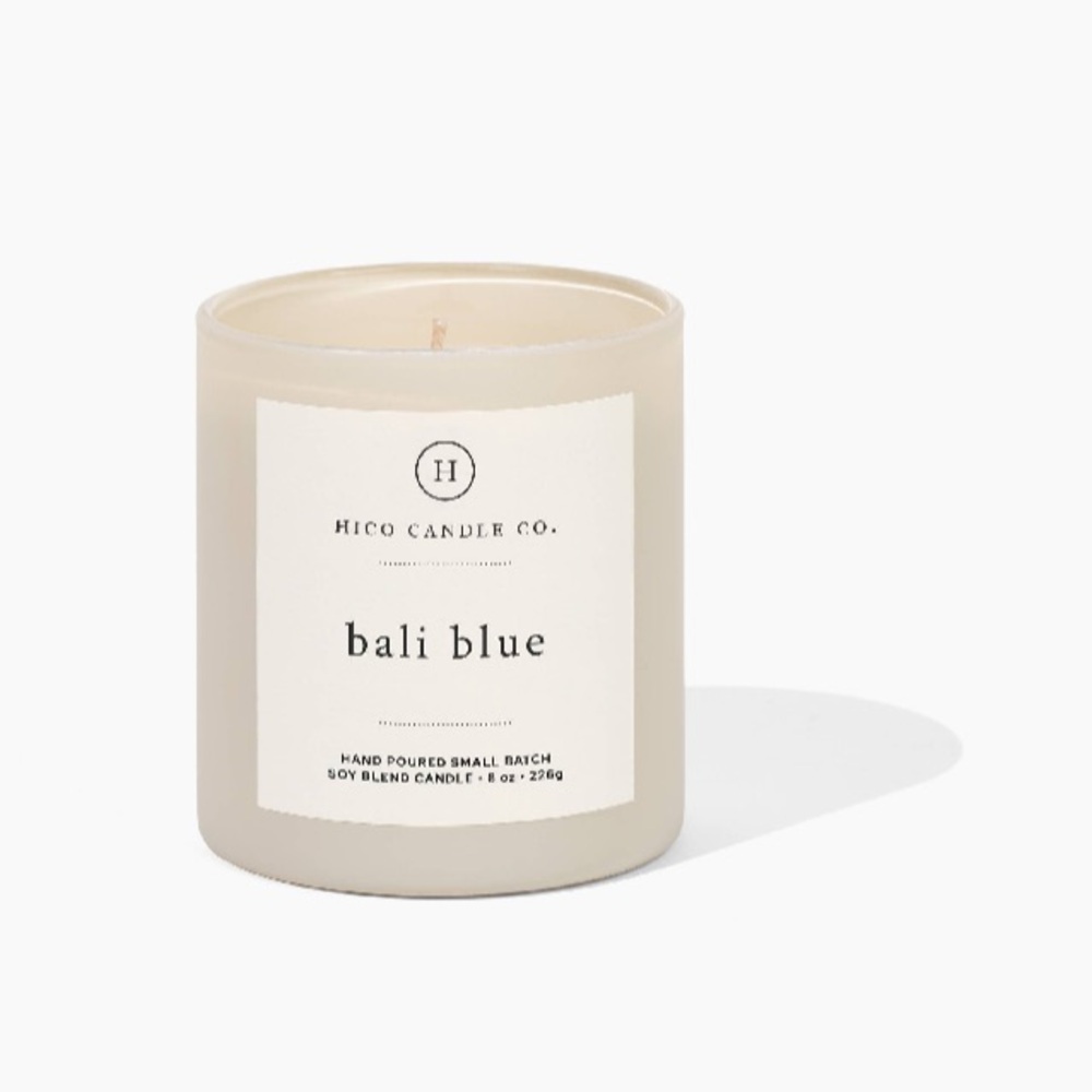 Hico Candle Co. Bali Blue Candle